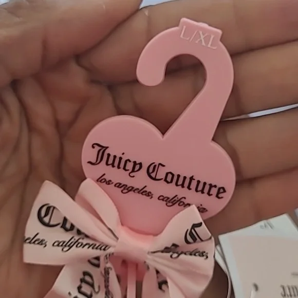 Juicy Couture Gold Tone Chain Belt  with Juicy Letter Charms - Various Sizes - Picture 7 of 8